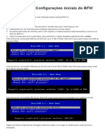 Instalação e Configurações Iniciais Do BFW