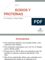 1 Aminoacidos y Metabolismo de Proteinas PDF