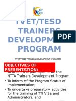 TVET Trainers Development Presentation Final For Adcon