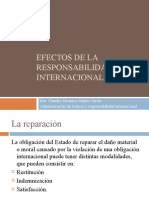 Efectos de La Responsabilidad Internacional