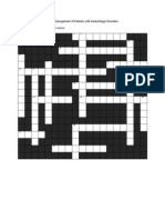 Crossoword Anemia