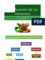 Clasificacio N de Alimentos PDF PDF