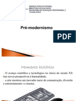 Pré Modernismo