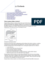 Primary Billiary Cirrhosis