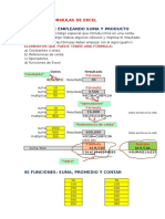 2fórmulas y Funciones de Excel PRÁCTICAS