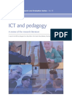 ICT and Pedagogy: A Review of The Research Literature