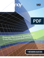 Mitsubishi Lossnay Energy Recovery Ventilator (ERV) Brochure