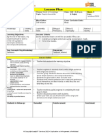 Lesson Plan English Year 3