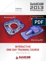 SolidCAM 2013 Training Course-iMachining 2D+3D