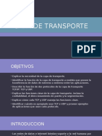 Capa de Transporte