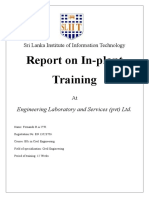 In-Plant Training Report