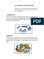 Relación de La Contabilidad Con Otras Disciplinas PDF