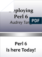 Boston Deploying Perl6