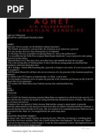 Aghet Genocide Tranlation