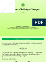 Lect 14. Enthalpy Calculations PDF