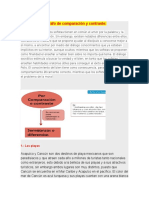 Ejemplos de Párrafo de Comparación y Contraste