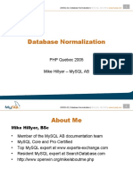 Database Normalisation