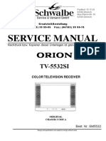 Orion Tv5532si - Oecf010a, Stv2247c - TV SM