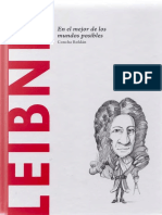 Roldán, Concha - Leibniz. en El Mejor de Los Mundos Posibles