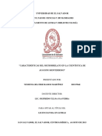 Características Del Microrrelato en La Cuentística de Augusto Monterroso.