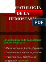 Fisiopatologia de Lahemostasia