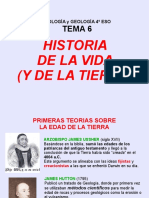 Biología y Geología 4ºESO. Tema 6: Historia de La Tierra