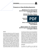 Seismic Earth Pressures On Deep Building Basements