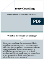 Recovery Coaching