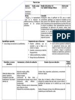 Planeacion de Conservacion de Alimentos 1er Grado