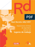 Real Decreto 486-1997 Lugares de Trabajo PDF