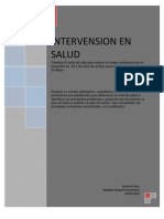 Intervension en Salud