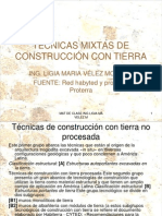 Técnicas Mixtas de Construcción Con Tierra