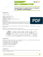 Exercice Chimie 02