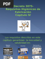 Diapositivas IV Requisitos Higienicos de Manipulacion