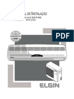 Manual de Instalacao Ar Condicionado Elgin - HW-30000rev1