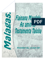 Malagasy - Patterns For Living From The Old Testament