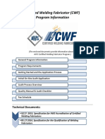 CWF Initial Application