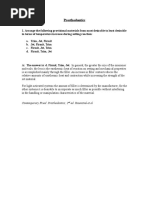 FSBGD Written Study Questions 2003