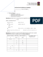 Guía de Ejercicios de Números Complejos TERCERO MEDIO