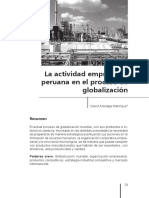 LA ACTIVIDAD EMPRESARIAL PERUANA (Lectura para Examen de Comprension Lectora)