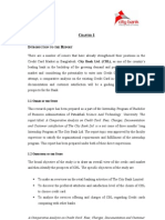 A Comparative Analysis On Credit Card: Fees, Charges, Documentation and Customer Satisfaction of The City Bank Ltd.