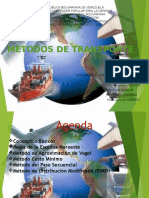 Metodos de Transporte