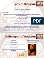 Philosophy of Religion: - Cosmological Argument