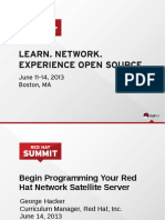 Redhat Hacker Summit 2013 Tot Rhns API