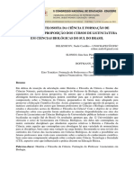 DELIZOICOV, SLONGO, HOFFMANN, 2011 - História e Filosofia Da Ciência e Formação de Professores..a Proposição Dos Cursos de Licenciatura