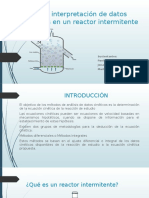 Análisis e Interpretación de Datos en Un Reactor (Autoguardado)