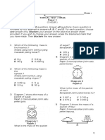 One Answer Only. Blacken Your Answer On The Objective Answer Sheet