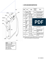 Switch and Sensors Identification Electrical Components Layout