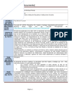 Analisis Lectura de Vigilar y Castigar