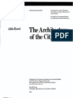 Rossi Aldo The Architecture of The City OCR Parts Missing